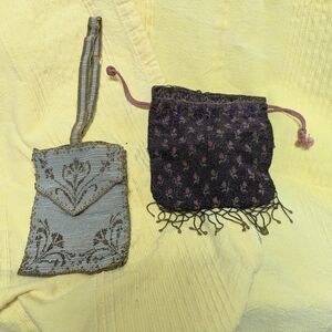 #14 antique micro-beaded purses